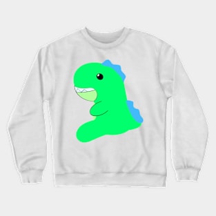 Green Dino Crewneck Sweatshirt